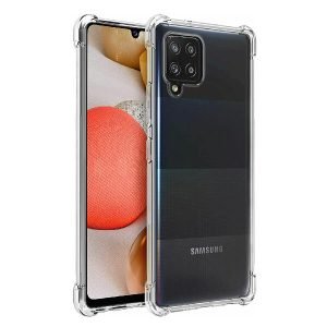 Samsung Galaxy A42 5G Crystal Clear Heavy Duty Transparent TPU Bumper Shockproof Case Cover