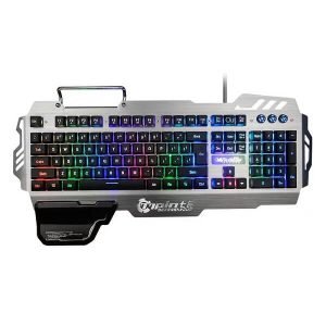 Computer Keyboard with Mobile Phone Holder