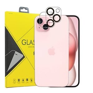 [ 3 Pack ] Apple iPhone 15 Plus Camera Lens Screen Protector Anti Scratch Tempered Glass Film Guard