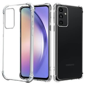 For Samsung Galaxy A54 Clear Case Heavy Duty Transparent TPU Bumper Shockproof Case Cover