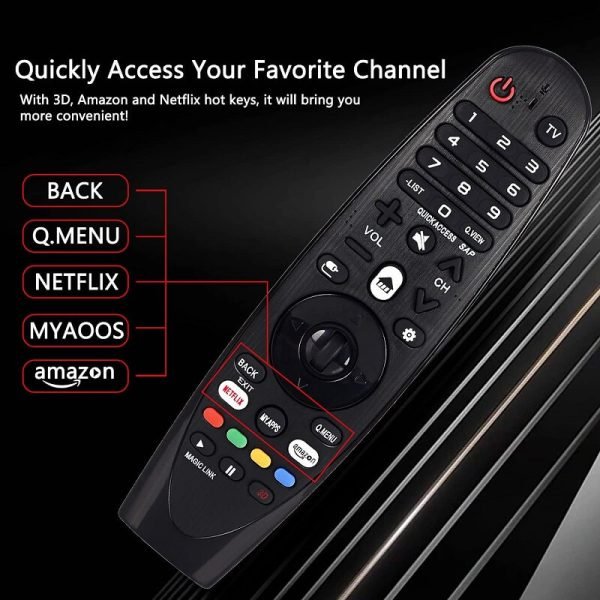 New Replacement AN-MR19BA For LG Magic Remote Control 2019 Smart TV