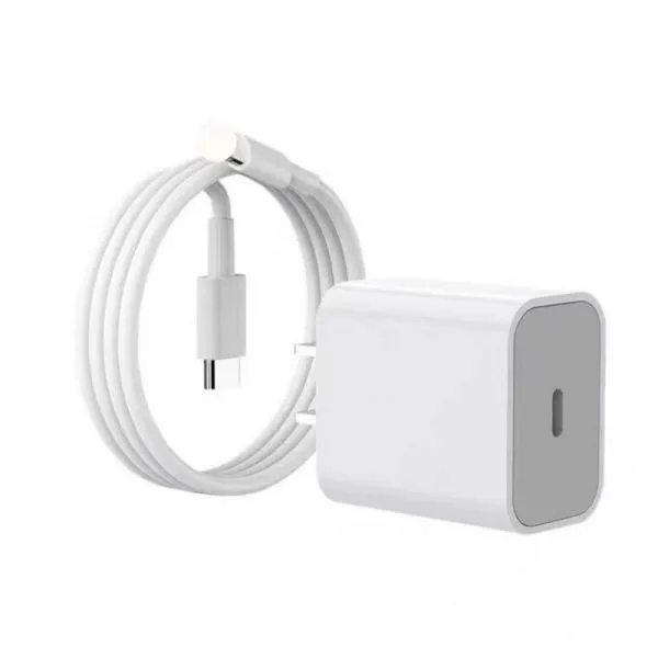 TRANYOO (AP1-L) 20W Wall Block Super Fast Charger Kit Type-c To Lightning US Standard Adaptor iPhone 14, 13, 12, 11 Pro Max, XR, iPad cable cord