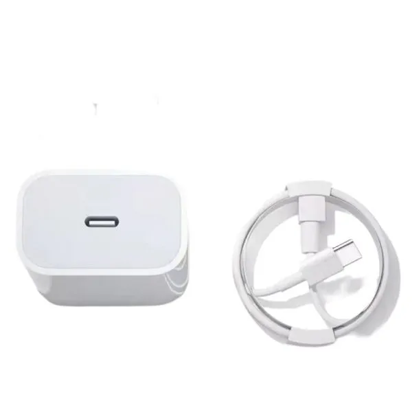TRANYOO (AP1-L) 20W Wall Block Super Fast Charger Kit Type-c To Lightning US Standard Adaptor iPhone 14, 13, 12, 11 Pro Max, XR, iPad cable cord