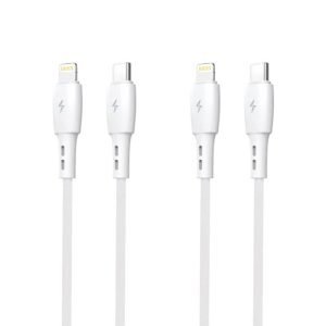 TRANYOO (T-P1) 1M PD 20W Fast Charging Type C to 8 Pin Lightning Cable PD Cable Data Charger Cord For Apple Devices