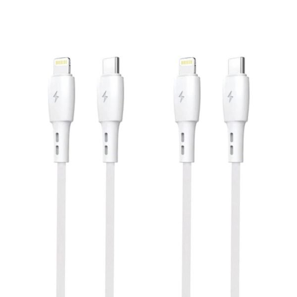 TRANYOO (T-P1) 1M PD 20W Fast Charging Type C to 8 Pin Lightning Cable PD Cable Data Charger Cord For Apple Devices