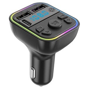 FM Transmitter Bluetooth 5.0 Handsfree MP3 Music Player Dual USB Ports Car Charger