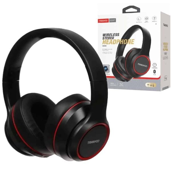 TRANYOO T-H6 Wireless Stereo HIFI Headphones with Bluetooth Microphone