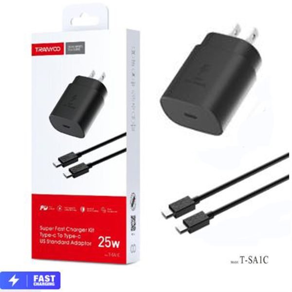 Tranyoo T-SA1C PD Charger With Cable: Super Fast Charging Kit for Your USB-C Devices - Image 2