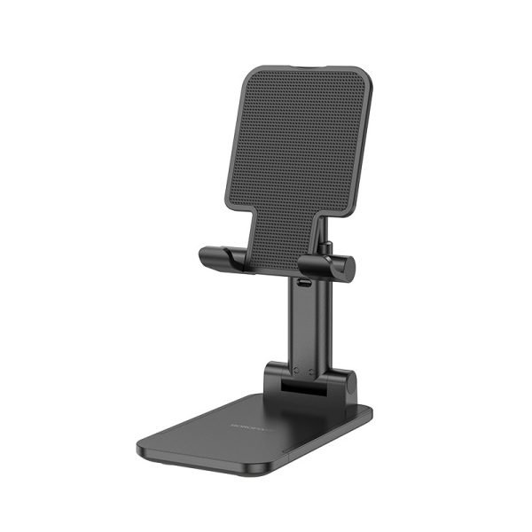 BOROFONE BH81 Folding Desktop Stand: Adjustable, Portable, and Versatile [Borofone Phone Stand, Tablet Stand]