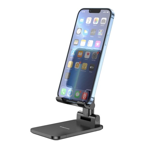BOROFONE BH81 Folding Desktop Stand: Adjustable, Portable, and Versatile [Borofone Phone Stand, Tablet Stand] - Image 5