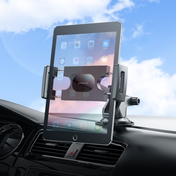 BOROFONE BH100 Universal Car Phone Holder for Tablets and Smartphones (Center Console Mount) - Image 3