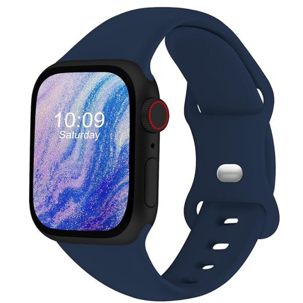Step into Elegance with the Premium Black 42mm Apple Watch Band