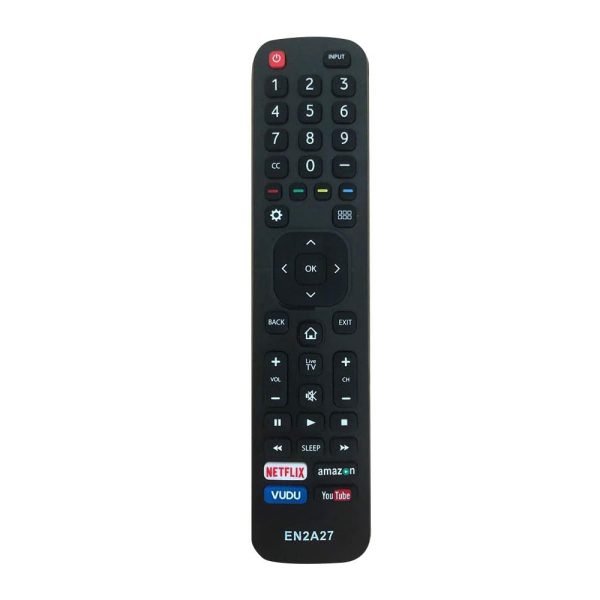 EN2A27 for Hisense Universal Remote Control Compatible with All Hisense 4K LED HD Smart TV