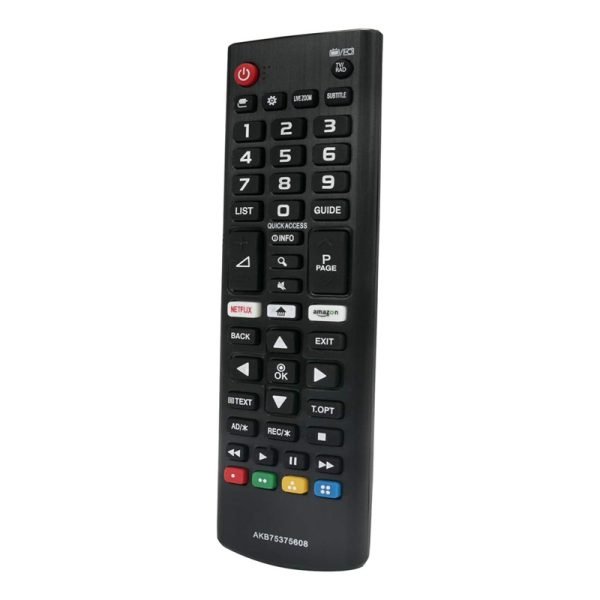 For LG AKB75375608 Universal Remote Control Replace for LG Smart 4K UHD TV – Black