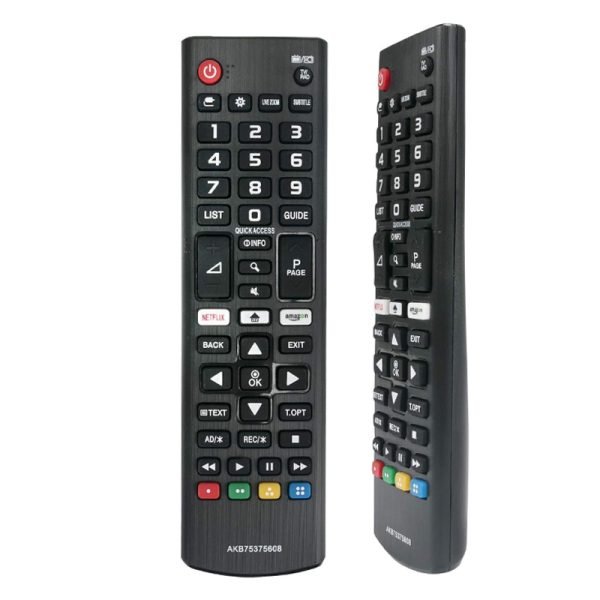 For LG AKB75375608 Universal Remote Control Replace for LG Smart 4K UHD TV – Black