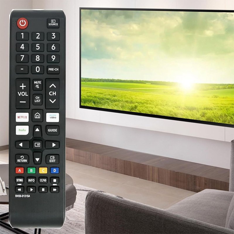 New BN59-01315A Universal Replacement Remote Control For Samsung Smart TV – Black