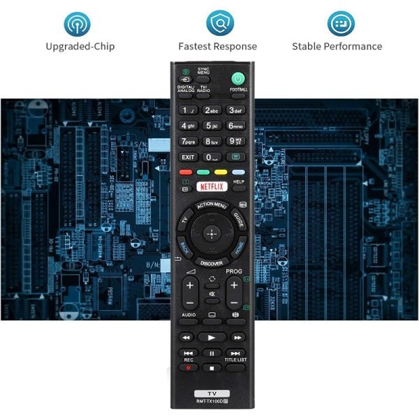 New RMT-TX100D Universal Replacement Remote Control For Sony TV