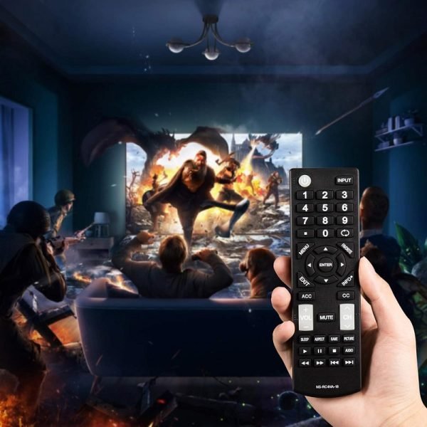 New NS-RC4NA-18 Replacement Remote Control fit for Insignia LCDLED TV