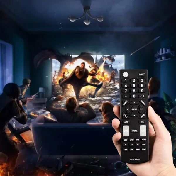 New NS-RC4NA-18 Replacement Remote Control fit for Insignia LCDLED TV