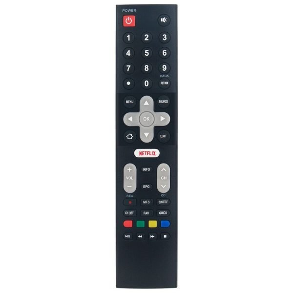 New RNSMU7536-B Replace Remote Control Applicable for RCA TV