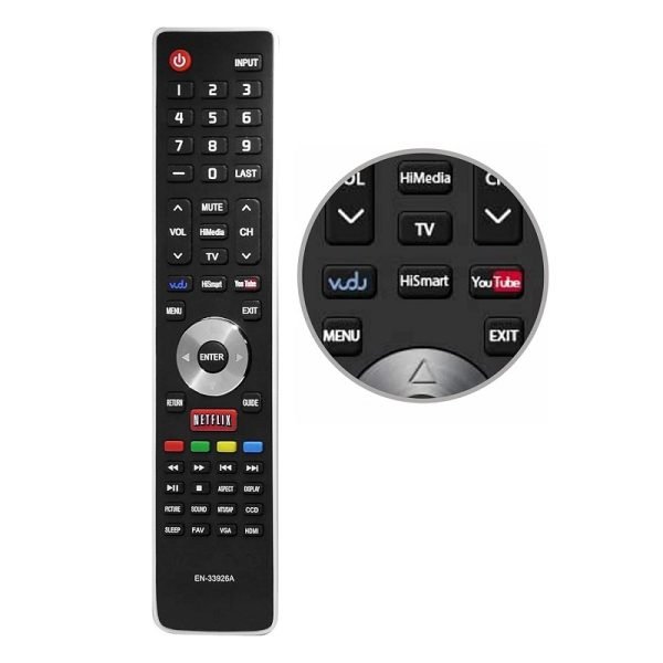 New Replacement Remote for Hisense TV Remote Control EN33926A LCD LED TV