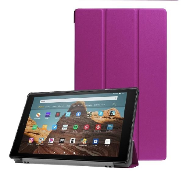 For Apple iPad 10th Gen 10.9 inch 2022 Folio Case Smart Leather Magnetic Shockproof Stand Cover (Purple)