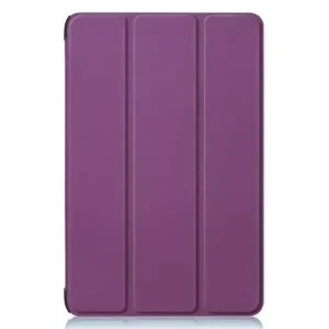 For Apple iPad Air 11 2024 Folio Case Smart Leather Magnetic Shockproof Stand Cover (Purple)