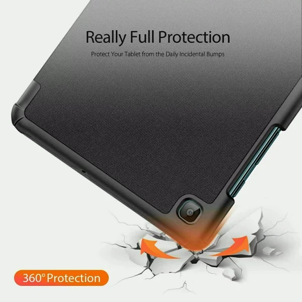 For Samsung Galaxy Tab A9+ Plus Folio Smart Leather Magnetic Stand Case Cover (Purple) - Image 6