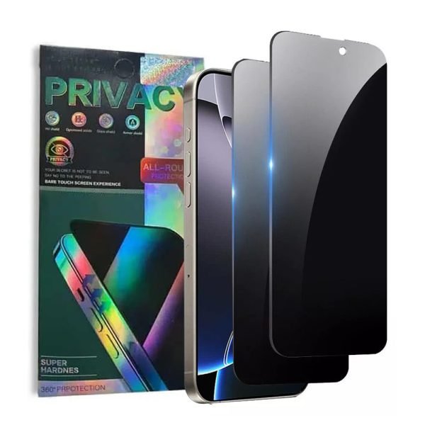 [2 Pack] Apple iPhone 16 SupRShield Anti Spy Privacy Tempered Glass LCD Screen Protector Film Guard