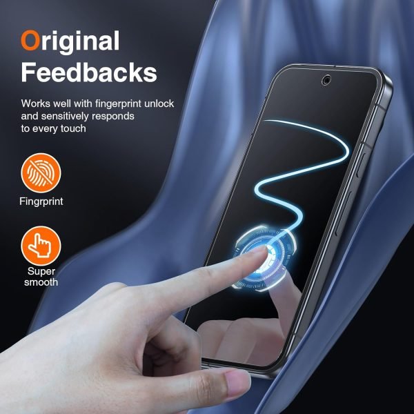 [2 Pack] Google Pixel 9 Tempered Glass LCD Screen Protector Film Guard (Clear)