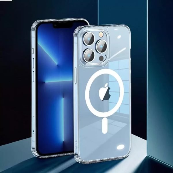 For Apple iPhone 13 Pro Max MagSafe Magnetic Case with HaloLock Shockproof Military Grade Protection Scratch Resistant Back Clear Cover