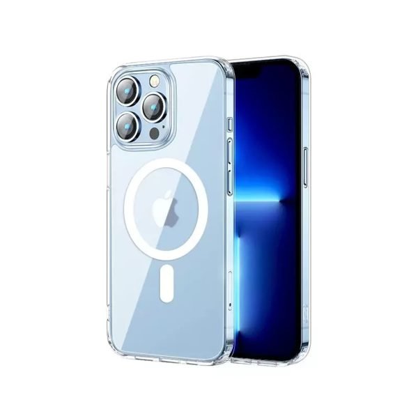 For Apple iPhone 13 Pro Max MagSafe Magnetic Case with HaloLock Shockproof Military Grade Protection Scratch Resistant Back Clear Cover