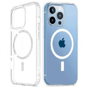 For Apple iPhone 16 MagSafe Magnetic Case with HaloLock Shockproof Military Grade Protection Scratch Resistant Back Clear Cover