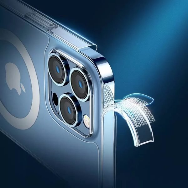 For Apple iPhone 16 MagSafe Magnetic Case with HaloLock Shockproof Military Grade Protection Scratch Resistant Back Clear Cover