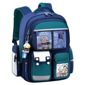 Children's School Bag Boy's Backpack Primary Girl Schoolbag Student's Backpack 1-6 Grades Boys&Girls - Purple