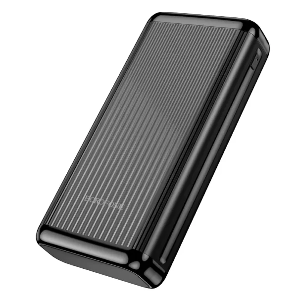 For Borofone BJ42A Speed of 22.5W+PD20W Fully Compatible Power Bank With Digital Display - Black - Image 6