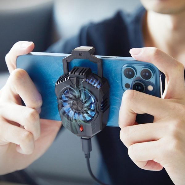 For Hoco GM10 Ultra Quiet Fast Cooling Mobile Phone Cooler Fan Cell Cooling Plate Cellular Gamer Cell Phone