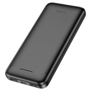 For Hoco J111 10000mAh Smart Fast Charging Power Bank - Black
