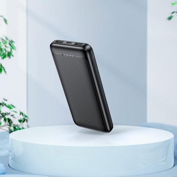 For Hoco J111 10000mAh Smart Fast Charging Power Bank - Black