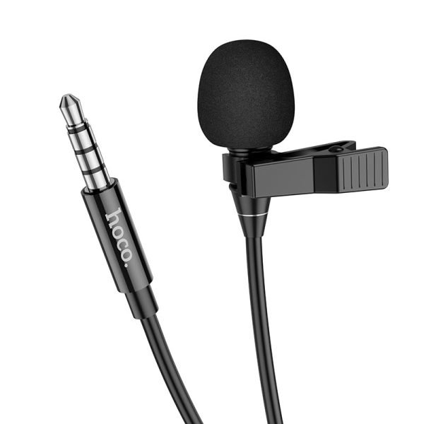 For Hoco L14 Omnidirectional Microphone for 3.5mm, 2M cable length, Plug And Play, Clear Sound Pickup