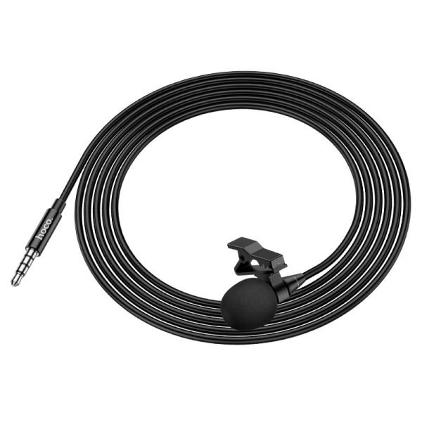 For Hoco L14 Omnidirectional Microphone for 3.5mm, 2M cable length, Plug And Play, Clear Sound Pickup