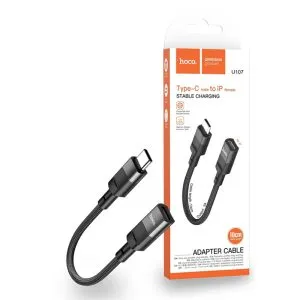 For Hoco U107 Type-C Male to iPhone Lightning Female Adapter Cable 0 (2)