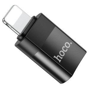 For Hoco UA17 Lightning Male to USB 2.0 Female Adapter, Supports OTG Function for Apple Mobile Phones