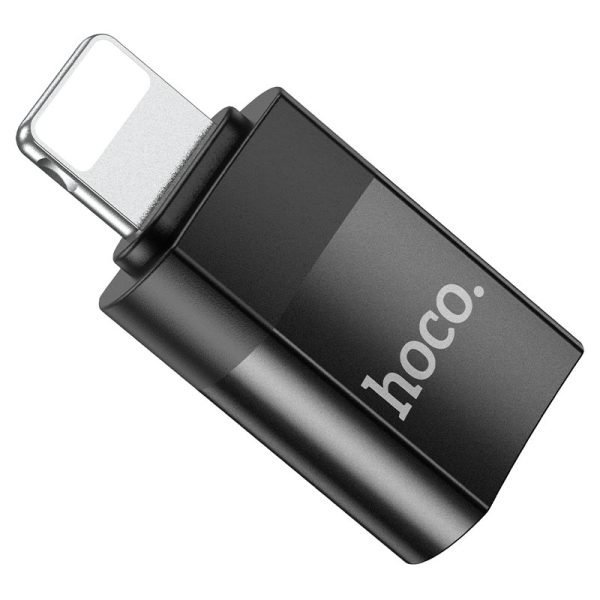 For Hoco UA17 Lightning Male to USB 2.0 Female Adapter, Supports OTG Function for Apple Mobile Phones