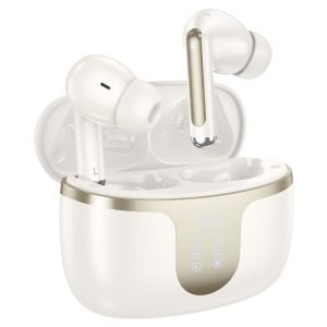 HOCO EQ7 Wireless Headphones with Charging Case Mini Wireless TWS Earbuds - Milky White