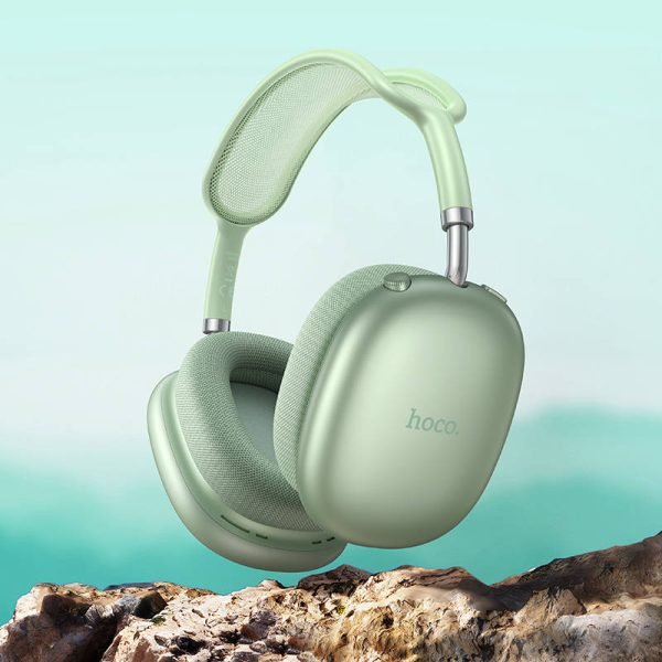 HOCO W55 Wireless Monitor Headphones Pleasing Bluetooth Sports headphones (Green)