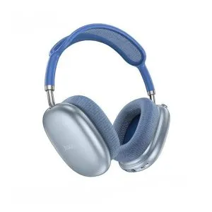 HOCO W55 Wireless Monitor Headphones Pleasing Bluetooth Sports headphones (Sky Blue)