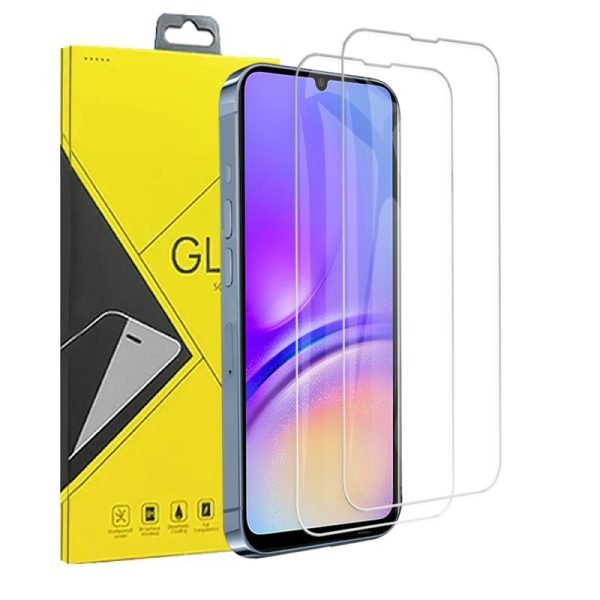 [2 Pack] For Samsung Galaxy A05 Full Cover Tempered Glass Screen Protector Film Guard (Clear)