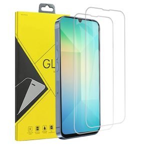 [2 Pack] For Samsung Galaxy A06 5G Full Cover Tempered Glass Screen Protector Film Guard (Clear)