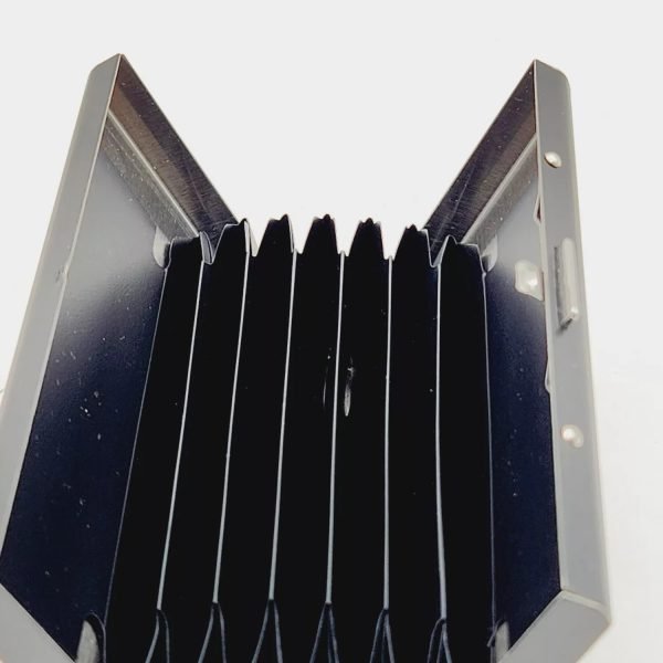 Card Holder Case Men Short Wallet Rfid Safe Anti-theft Package Box Aluminum Alloy Metal Money Clip Lock Card Bags - Black